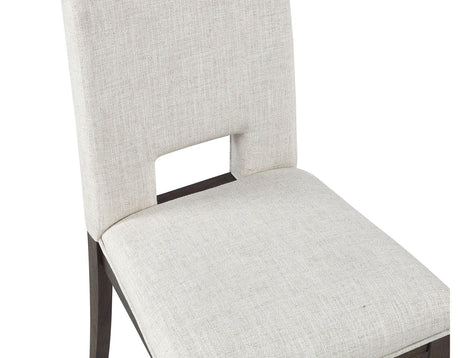Evan Linen-look Side Chair by Steve Silver at Eve Furniture