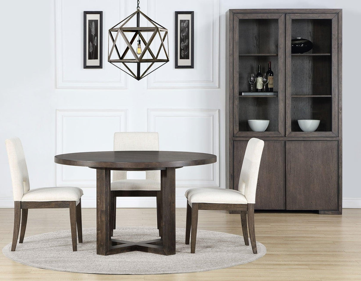 Evan Linen-look Side Chair by Steve Silver at Eve Furniture