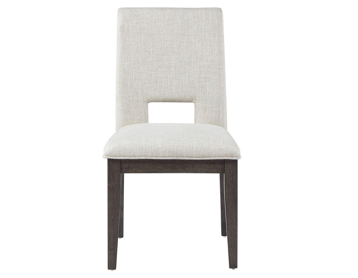 Evan Linen-look Side Chair by Steve Silver at Eve Furniture