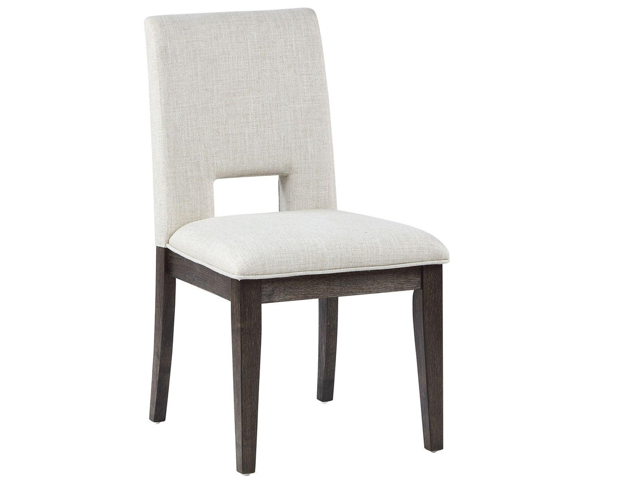 Evan Linen-look Side Chair by Steve Silver at Eve Furniture