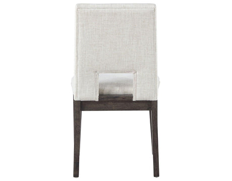 Evan Linen-look Side Chair by Steve Silver at Eve Furniture