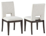 Evan Linen-look Side Chair by Steve Silver at Eve Furniture