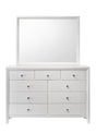 Evan White Dresser by Crown Mark at Eve Furniture