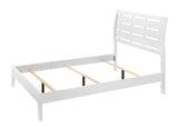 Evan White Full Panel Bed by Crown Mark at Eve Furniture