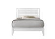 Evan White Full Panel Bed by Crown Mark at Eve Furniture