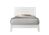 Evan White Full Panel Bed by Crown Mark at Eve Furniture