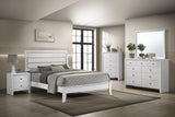 Evan White Panel Youth Bedroom Set by Crown Mark at Eve Furniture