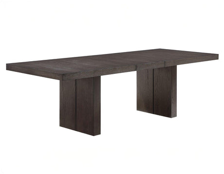 Evan 78-96 inch Dining Table with 18″ Leaf by Steve Silver at Eve Furniture