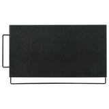 Evander Natural/Black Accent Storage Cart with Casters by Coaster at Eve Furniture