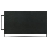 Evander Natural/Black Accent Storage Cart with Casters by Coaster at Eve Furniture