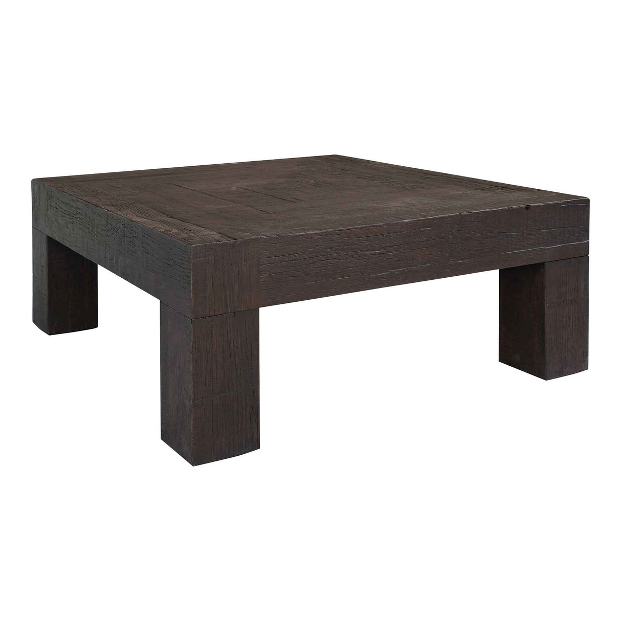 Evander Rustic Brown Coffee Table