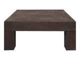 Evander Rustic Brown Coffee Table
