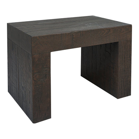 Evander Rustic Brown Dining Stool by MOES at Eve Furniture