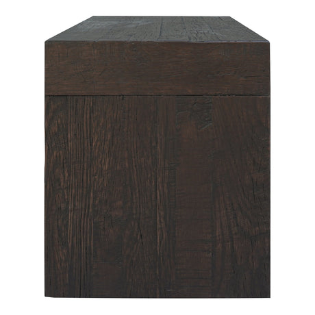 Evander Rustic Brown Dining Stool by MOES at Eve Furniture