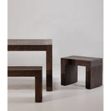 Evander Rustic Brown Dining Stool by Moe's Home at Eve Furniture