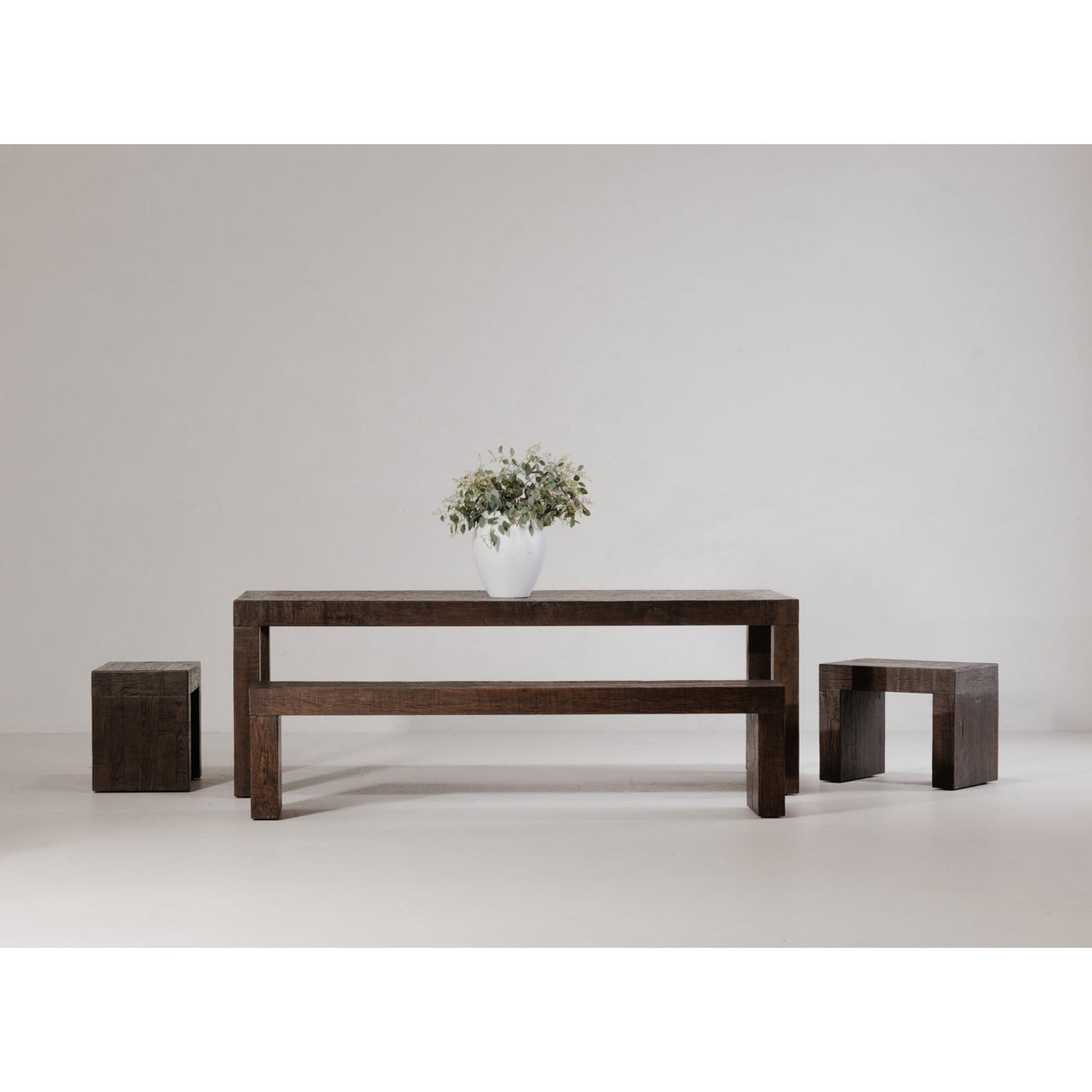 Evander Rustic Brown Dining Stool by Moe's Home at Eve Furniture