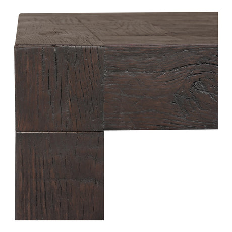 Evander Rustic Brown Side Table by MOES at Eve Furniture