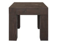 Evander Rustic Brown Side Table by MOES at Eve Furniture