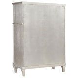 Evangeline Silver Oak 6-Drawer Chest by Coaster at Eve Furniture