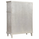 Evangeline Silver Oak 6-Drawer Chest by Coaster at Eve Furniture