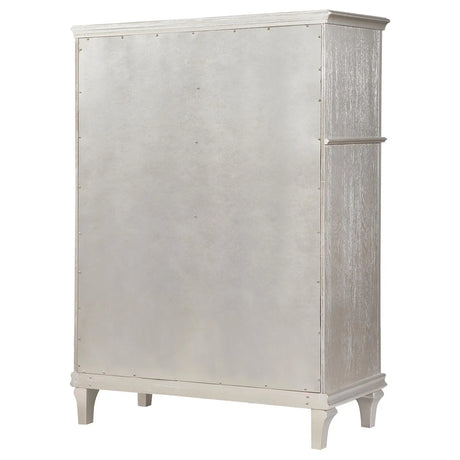 Evangeline Silver Oak 6-Drawer Chest by Coaster at Eve Furniture