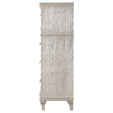 Evangeline Silver Oak 6-Drawer Chest by Coaster at Eve Furniture