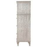 Evangeline Silver Oak 6-Drawer Chest by Coaster at Eve Furniture