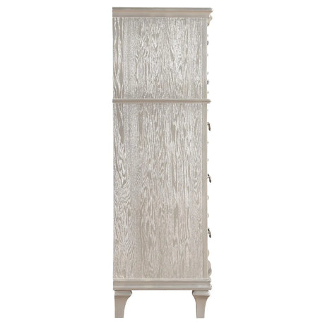 Evangeline Silver Oak 6-Drawer Chest by Coaster at Eve Furniture