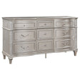Evangeline Silver Oak 9-Drawer Dresser by Coaster at Eve Furniture