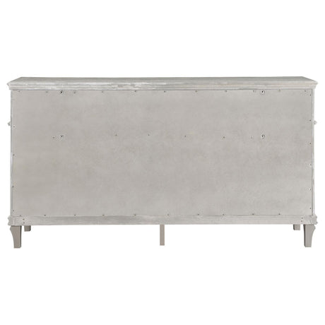 Evangeline Silver Oak 9-Drawer Dresser by Coaster at Eve Furniture