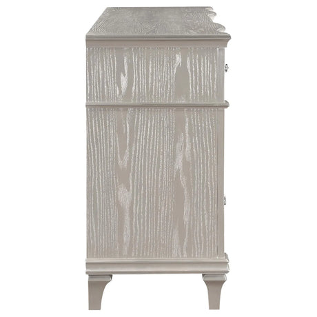Evangeline Silver Oak 9-Drawer Dresser by Coaster at Eve Furniture
