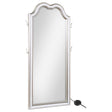 Evangeline Silver Oak Full Length LED Floor Mirror by Coaster at Eve Furniture