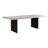 Evans Dining Table - White by Moe's Home at Eve Furniture
