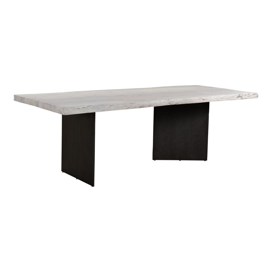 Evans Dining Table - White by Moe's Home at Eve Furniture