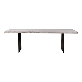 Evans Dining Table - White by Moe's Home at Eve Furniture