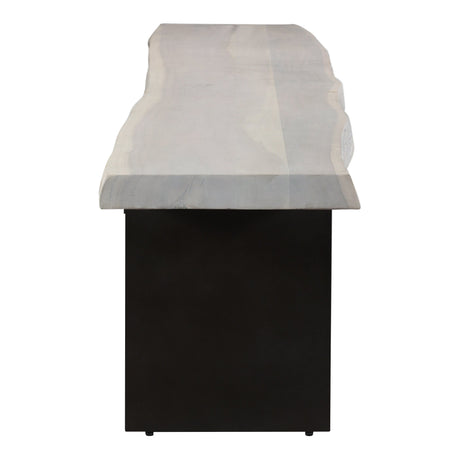 Evans White Dining Bench by MOES at Eve Furniture