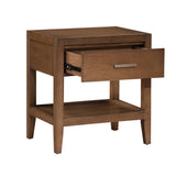 Evans Wire Brushed Light Brown Bedroom Set by Homelegance at Eve Furniture