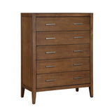 Evans Wire Brushed Light Brown Bedroom Set by Homelegance at Eve Furniture
