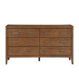 Evans Wire Brushed Light Brown Bedroom Set by Homelegance at Eve Furniture