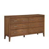 Evans Wire Brushed Light Brown Bedroom Set by Homelegance at Eve Furniture