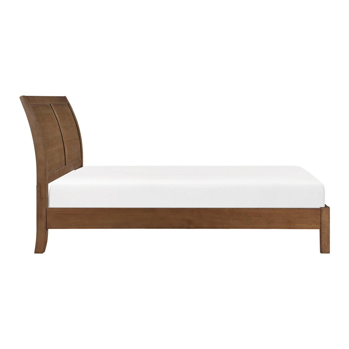 Evans Wire Brushed Light Brown California King Platform Bed by Homelegance at Eve Furniture