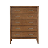 Evans Wire Brushed Light Brown Chest by Homelegance at Eve Furniture