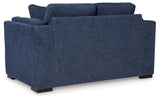 Evansley Navy Sofa and Loveseat by Ashley at Eve Furniture