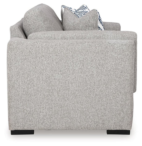Evansley Pewter Loveseat by Ashley at Eve Furniture