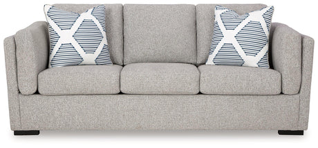 Evansley Pewter Sofa by Ashley at Eve Furniture