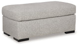 Evansley Sofa, Loveseat, Chair and Ottoman in Pewter by Ashley at Eve Furniture
