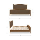 Eve Brown Queen Bed by MOES at Eve Furniture