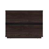 Evelyn 32" Nightstand 2.0 in Brown by Manhattan Comfort at Eve Furniture