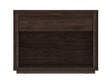 Evelyn 32" Nightstand 2.0 in Brown by Manhattan Comfort at Eve Furniture