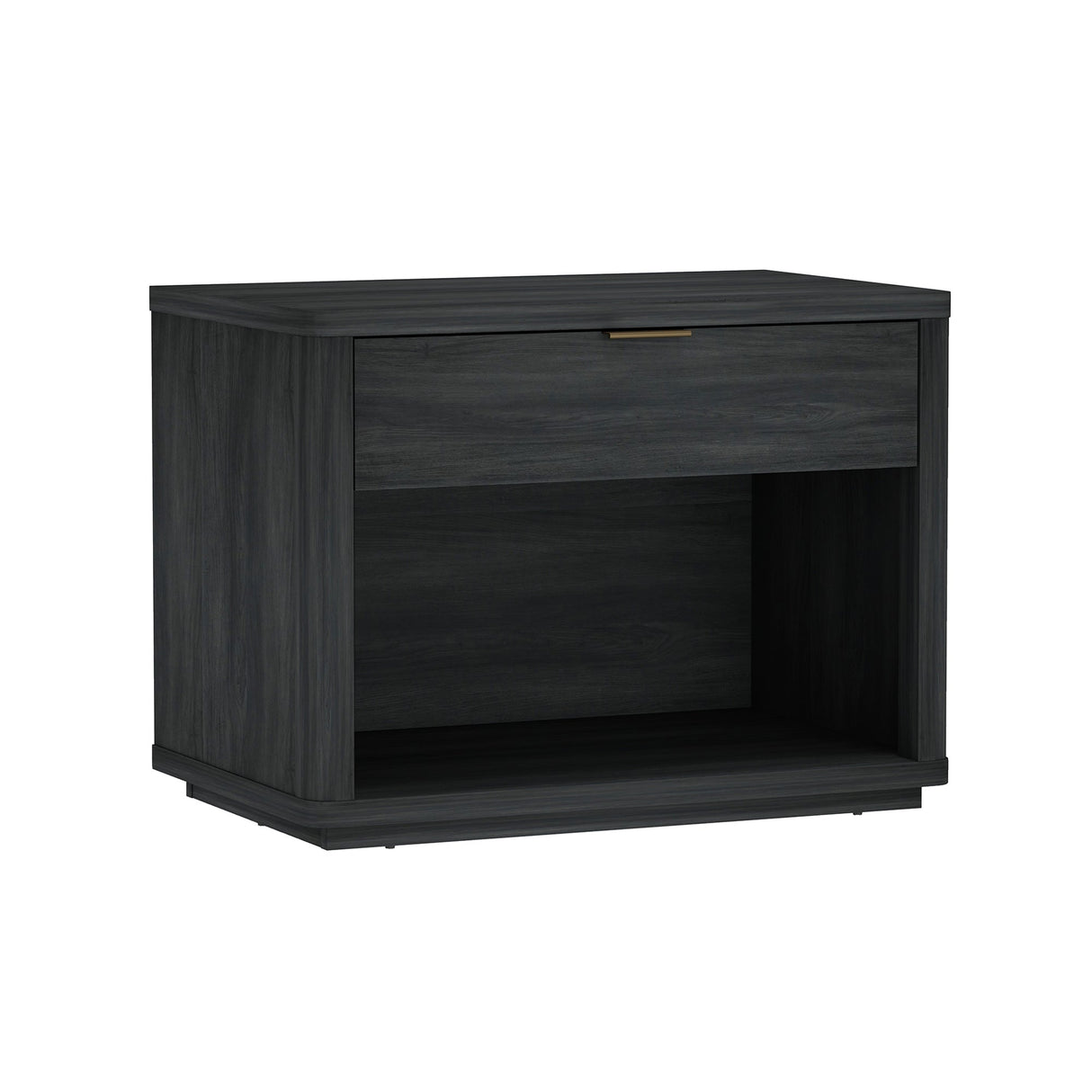 Evelyn 32" Nightstand 2.0 in Charcoal Grey by Manhattan Comfort at Eve Furniture